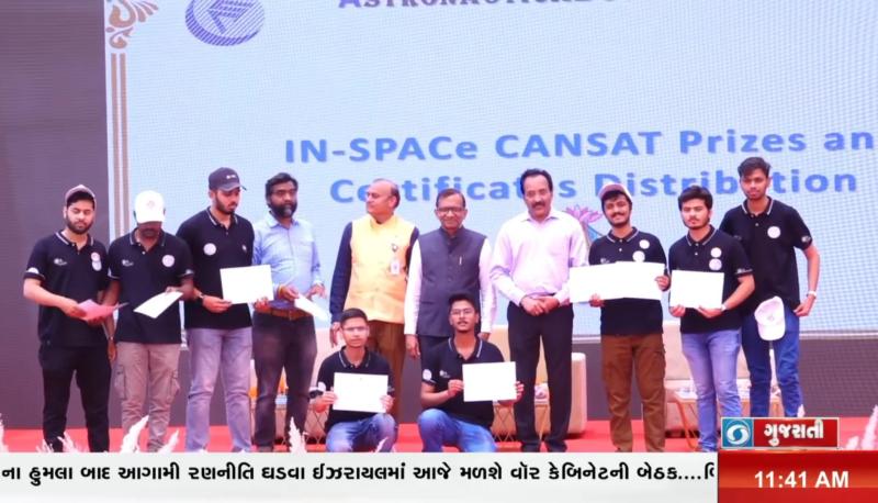 Grand Finalist - CanSat India Student Competition